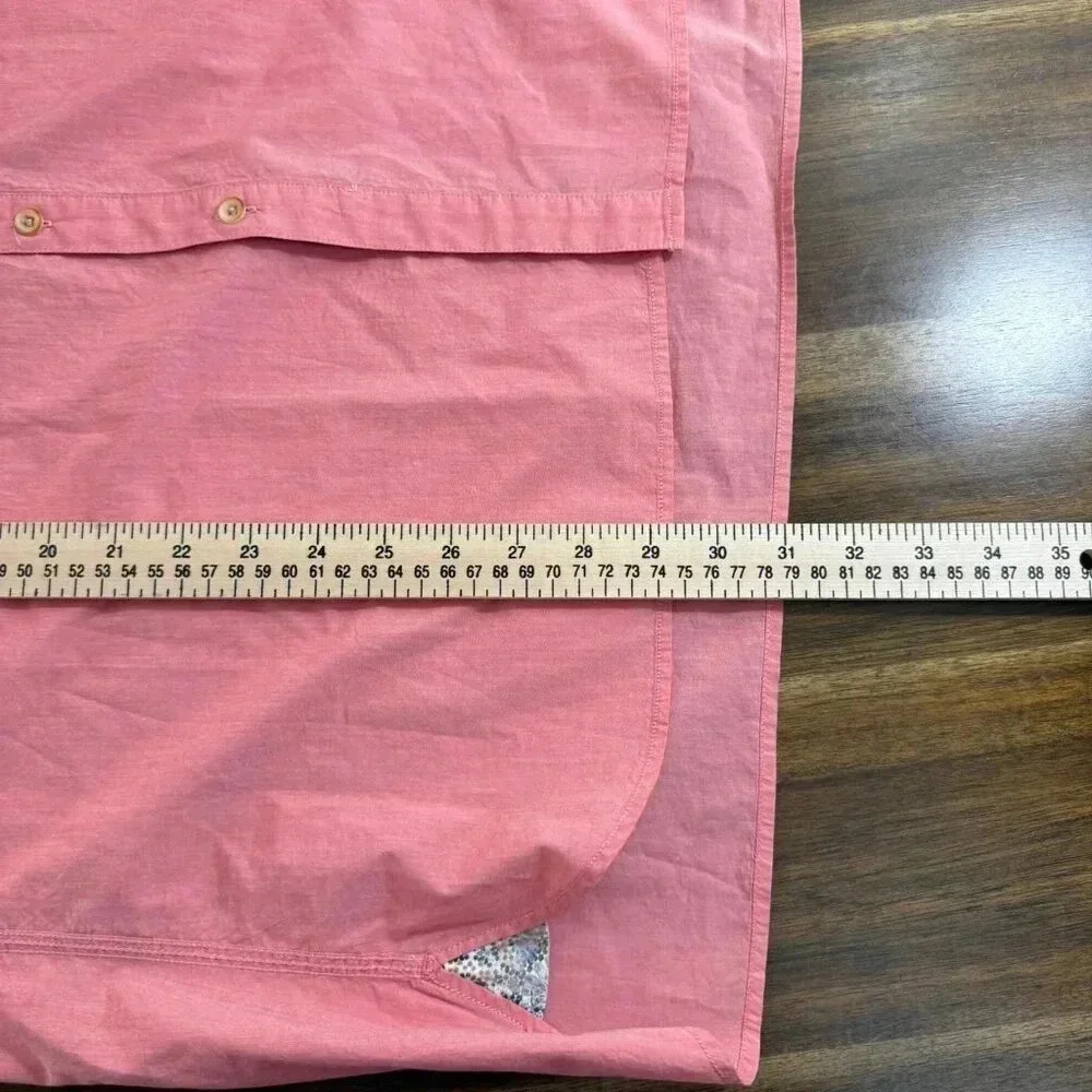 Robert Graham Long Sleeve Button Up Salmon‎ Pink XXL